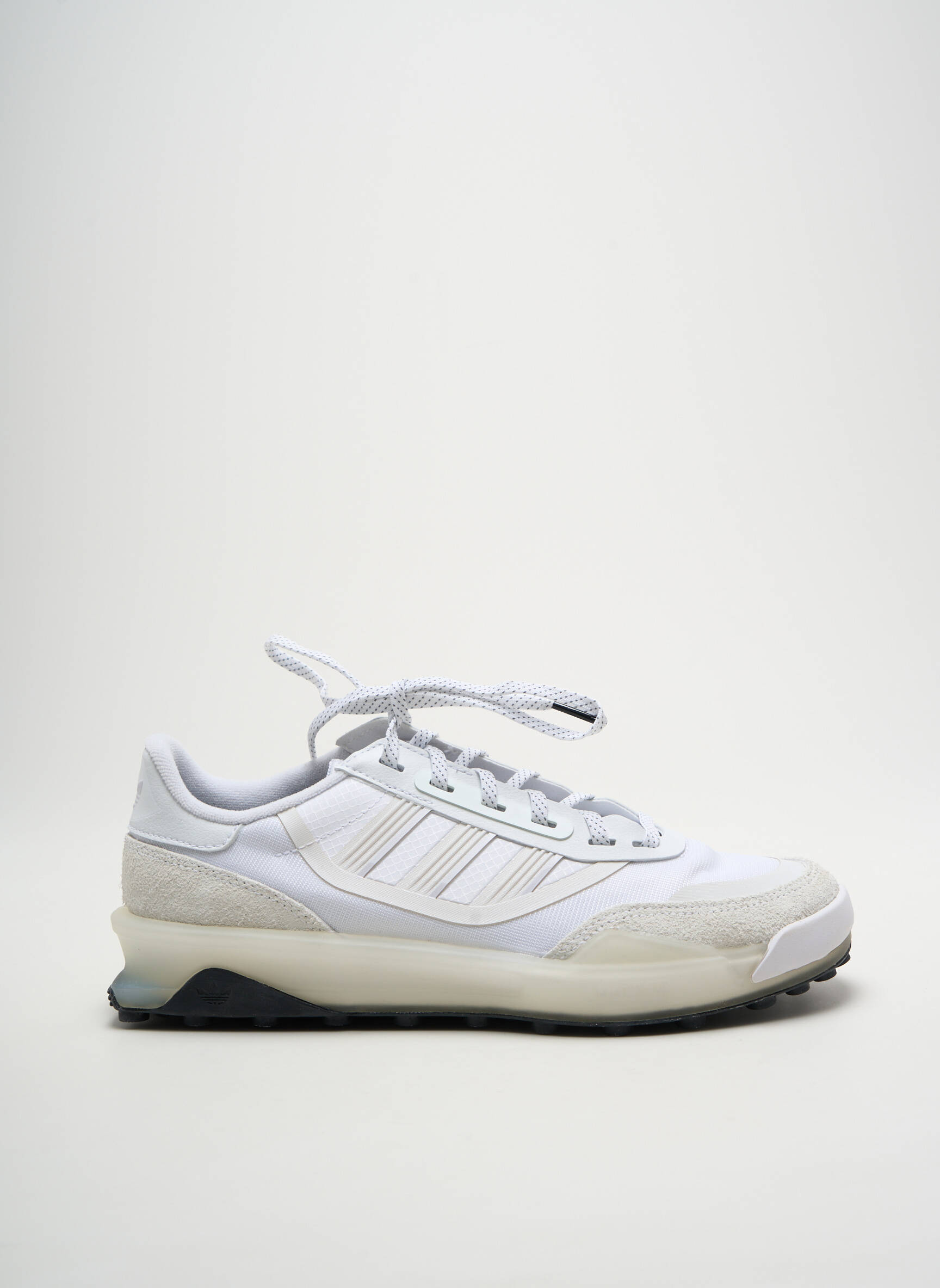 Bėgimo bateliai apvalus mygtukas apvalus mygtukas baltas ADIDAS vyras