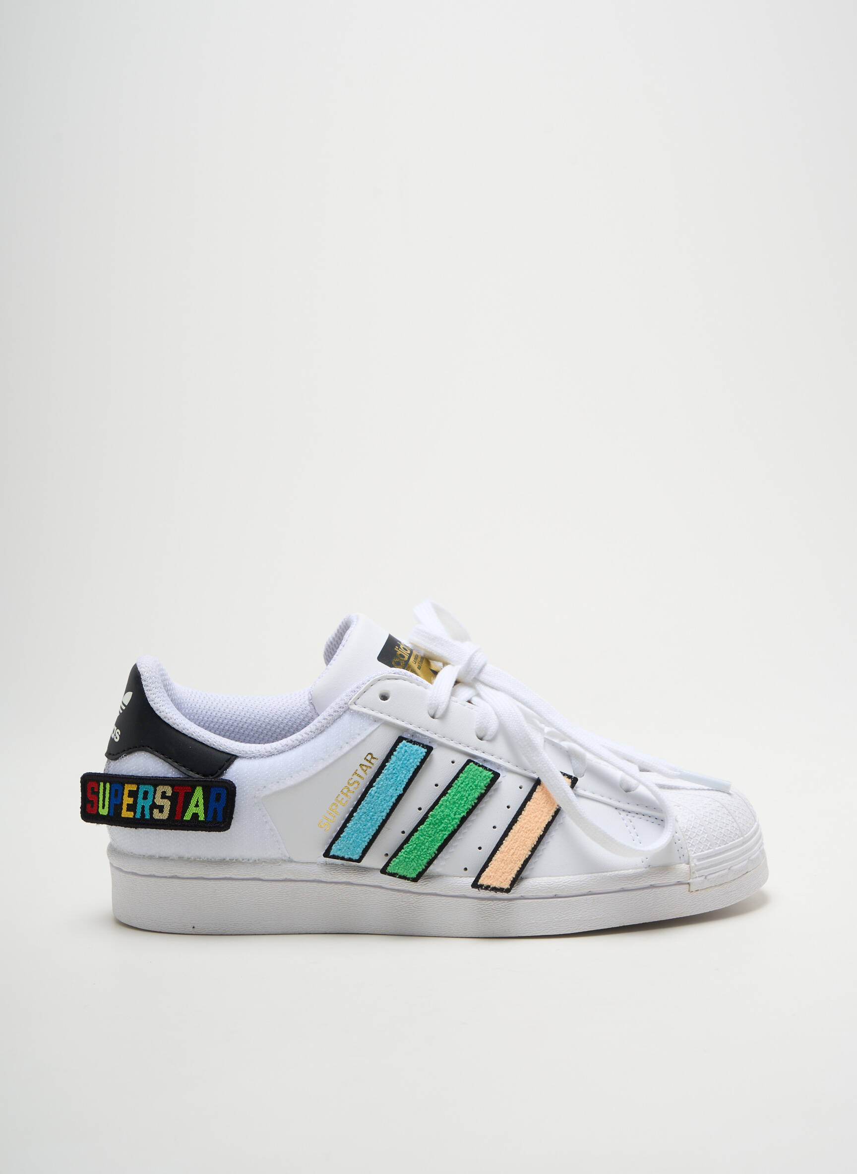 Bėgimo bateliai išimama padas apvalus mygtukas baltas ADIDAS vaikas