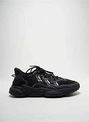 Bėgimo bateliai satino audinys apvalus mygtukas juodas ADIDAS vyras