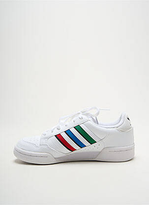 Bėgimo bateliai apvalus mygtukas apvalus mygtukas baltas ADIDAS vaikas