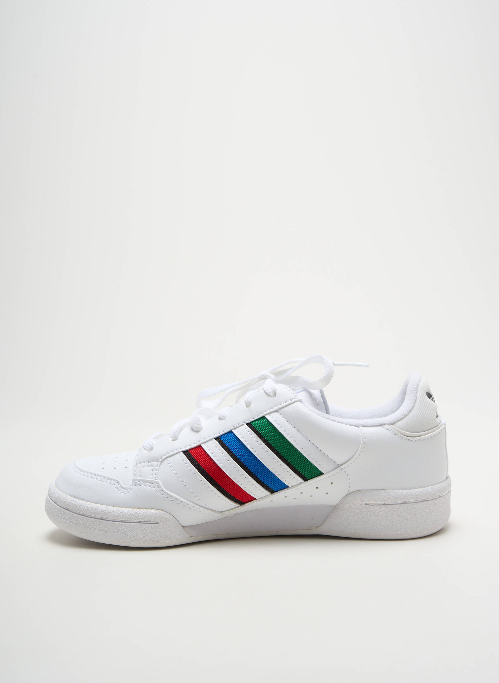 Bėgimo bateliai apvalus mygtukas apvalus mygtukas baltas ADIDAS vaikas