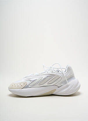 Bėgimo bateliai satino audinys kulnas nuo 4 iki 6 cm baltas ADIDAS moteris