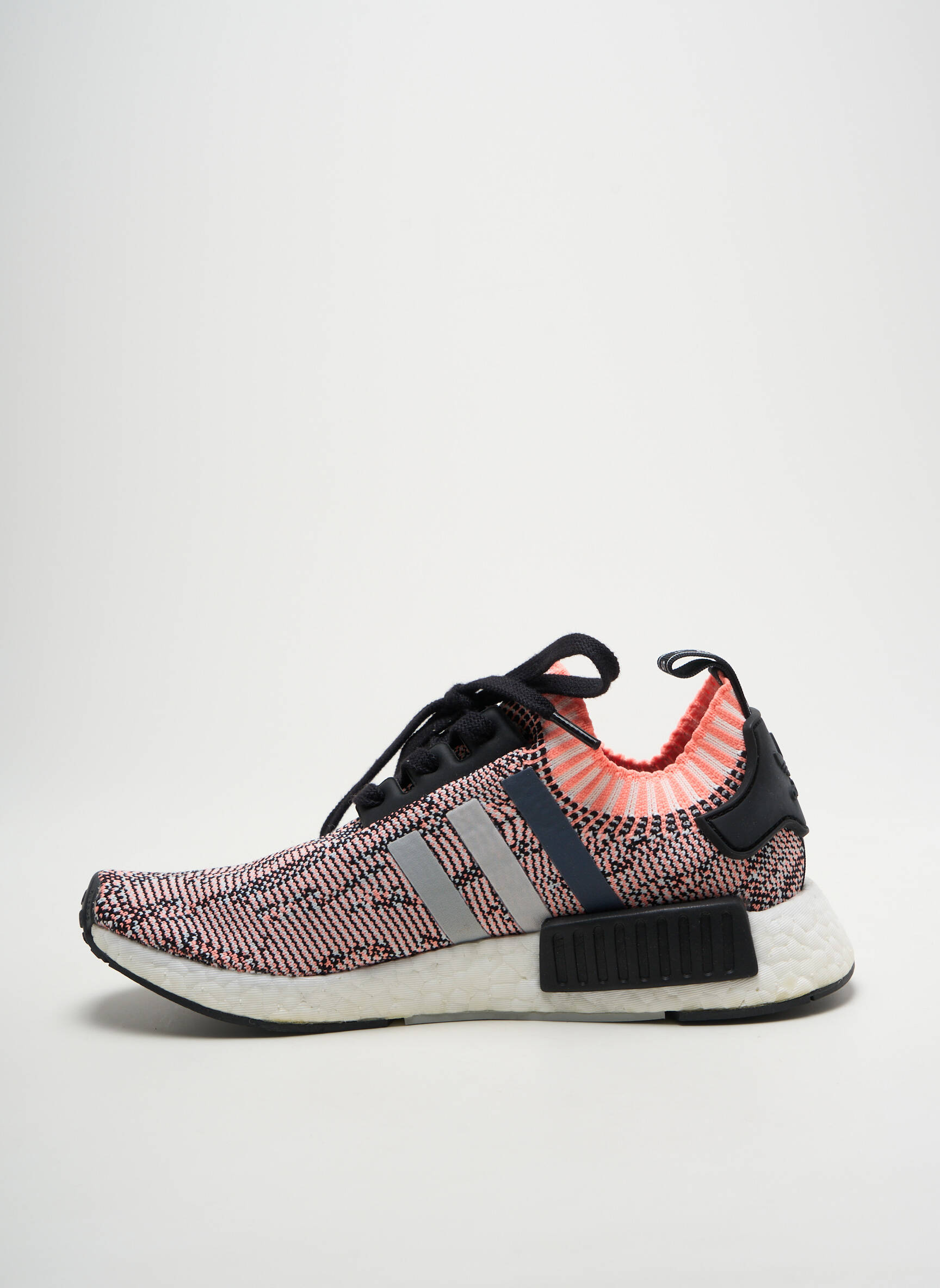 Bėgimo bateliai apvalus mygtukas plokščias kulnas iki 3 cm rožinė ADIDAS moteris