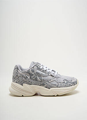 Bėgimo bateliai lygus medžiaga kulnas nuo 4 iki 6 cm pilka ADIDAS moteris