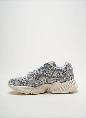Bėgimo bateliai lygus medžiaga kulnas nuo 4 iki 6 cm pilka ADIDAS moteris