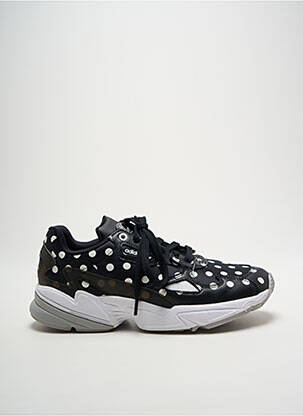 Bėgimo bateliai satino audinys kulnas nuo 4 iki 6 cm juodas ADIDAS moteris