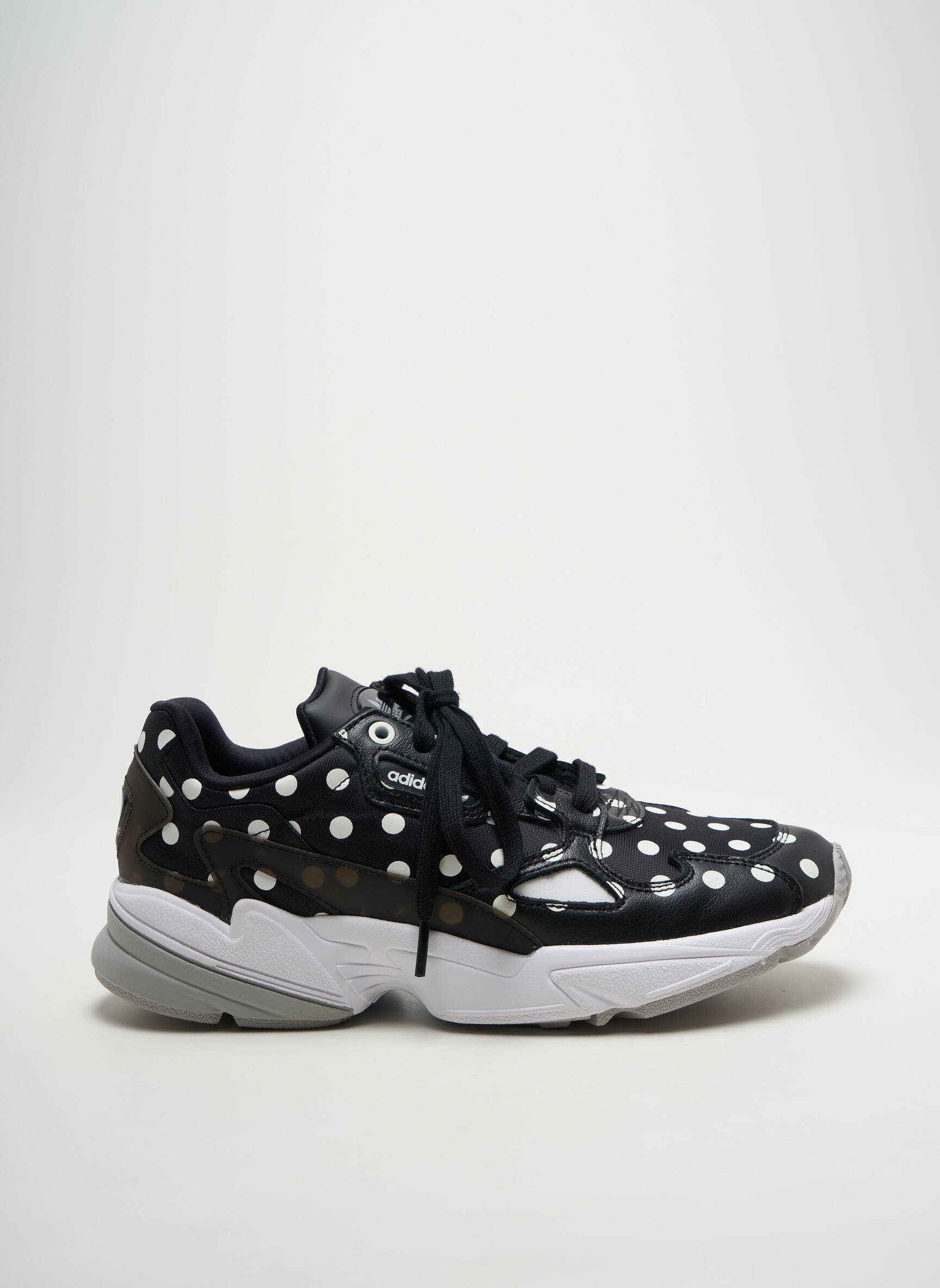 Bėgimo bateliai satino audinys kulnas nuo 4 iki 6 cm juodas ADIDAS moteris