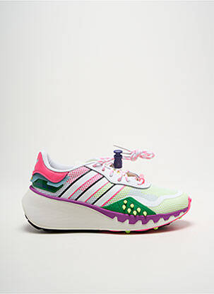 Bėgimo bateliai lygus medžiaga kulnas nuo 4 iki 6 cm rožinė ADIDAS moteris