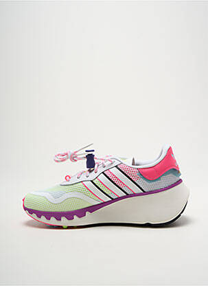 Bėgimo bateliai lygus medžiaga kulnas nuo 4 iki 6 cm rožinė ADIDAS moteris