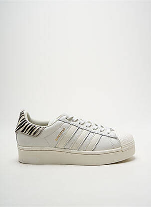 Bėgimo bateliai išimama padas plokščias kulnas iki 3 cm baltas ADIDAS moteris