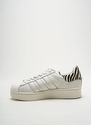 Bėgimo bateliai išimama padas plokščias kulnas iki 3 cm baltas ADIDAS moteris