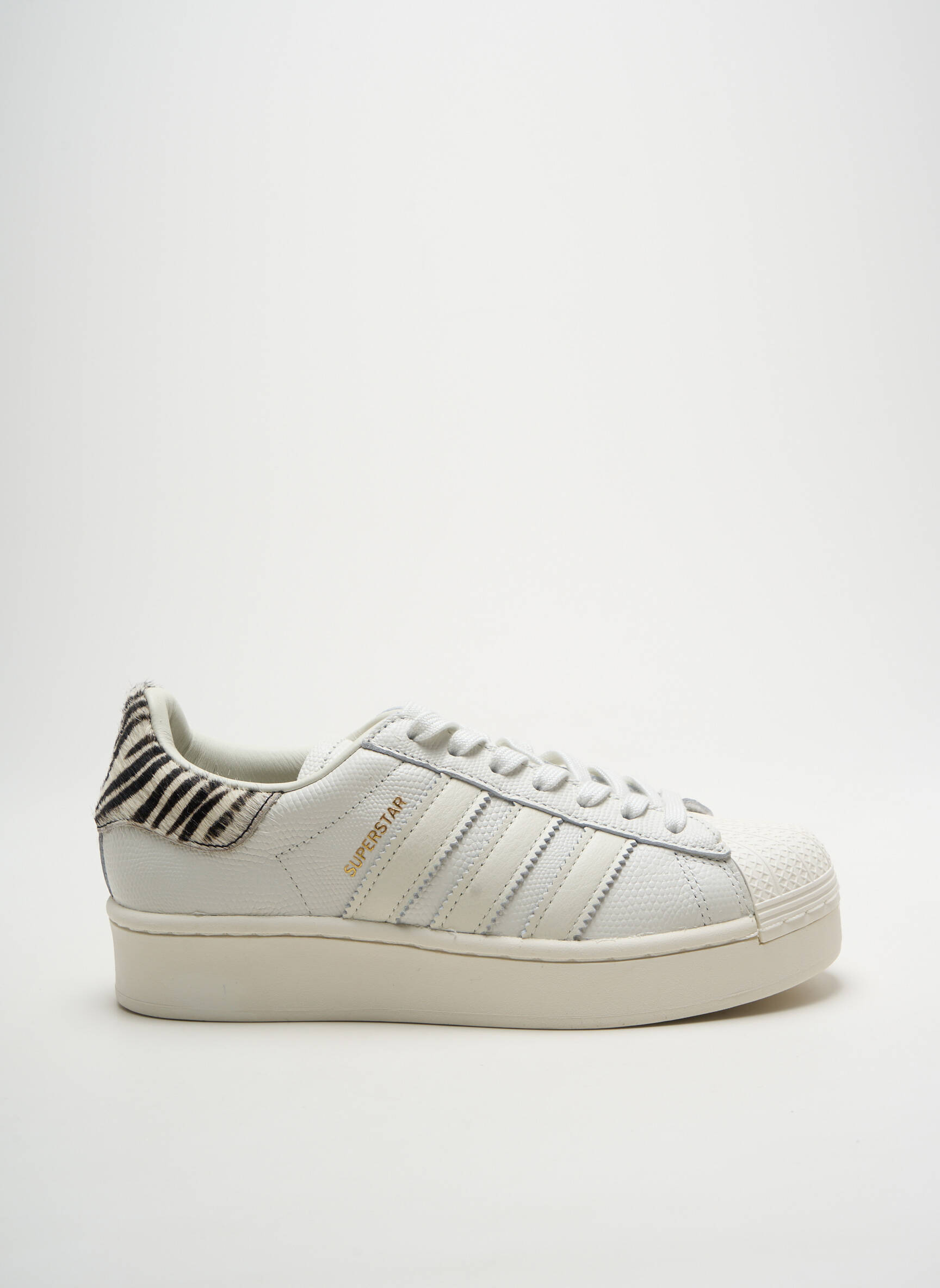 Bėgimo bateliai išimama padas plokščias kulnas iki 3 cm baltas ADIDAS moteris