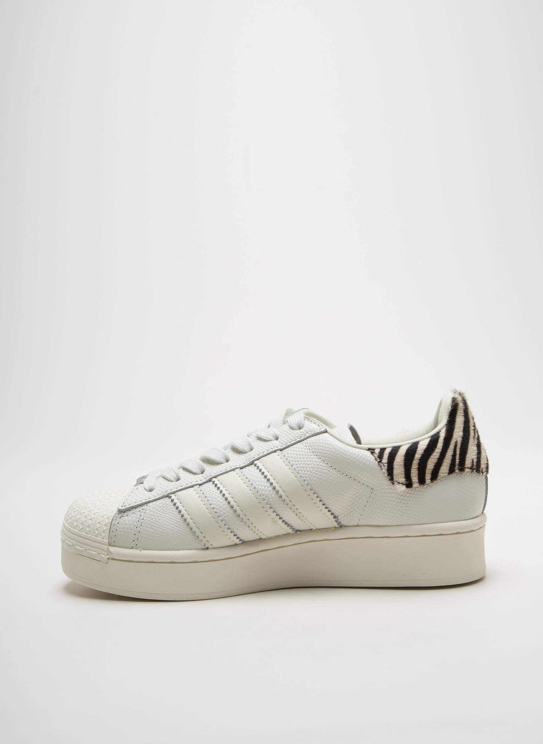 Bėgimo bateliai išimama padas plokščias kulnas iki 3 cm baltas ADIDAS moteris