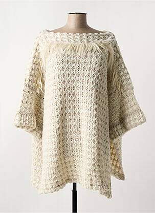 Megztinis apvalus kaklas 3/4 rankovės bežinis TRICOT CHIC moteris