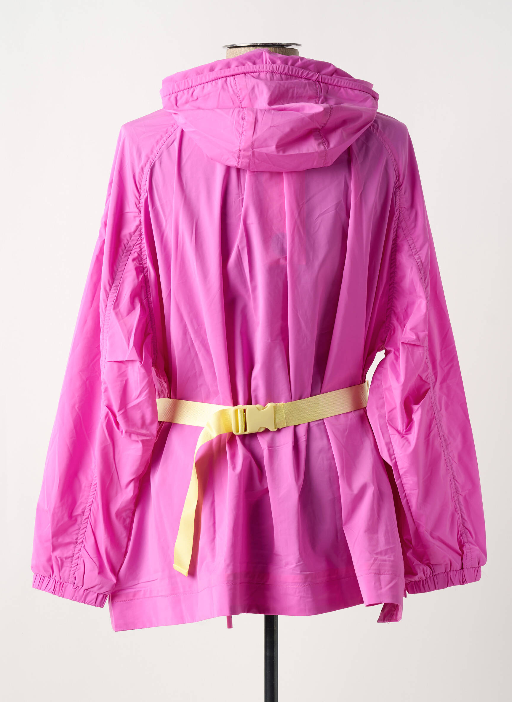 Vėjo nepraleidėjas ilgos rankovės su gobtuvu rožinė MPC (MA PETITE CAPSULE) moteris