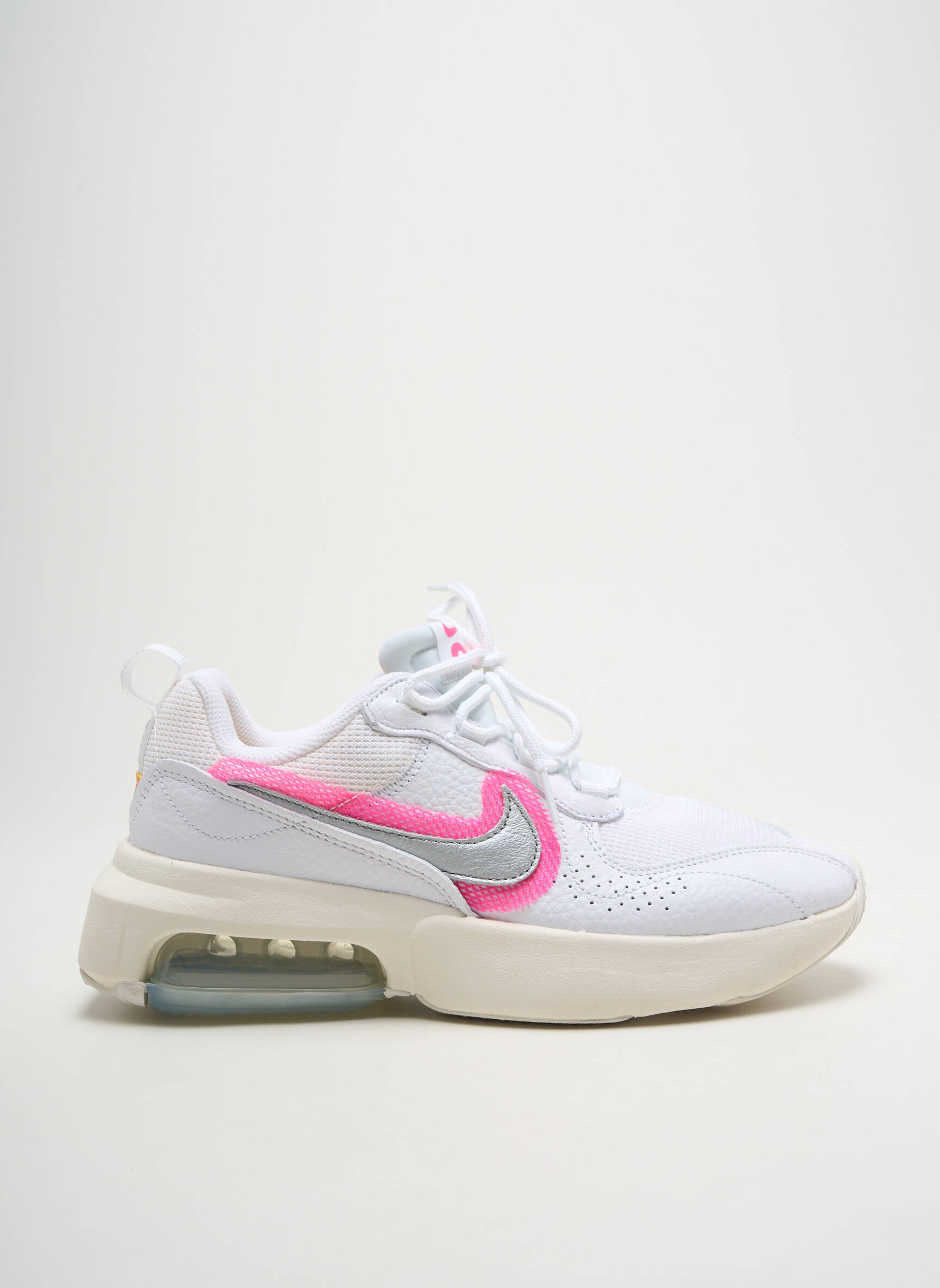 Bėgimo bateliai apvalus mygtukas kulnas nuo 4 iki 6 cm baltas NIKE moteris