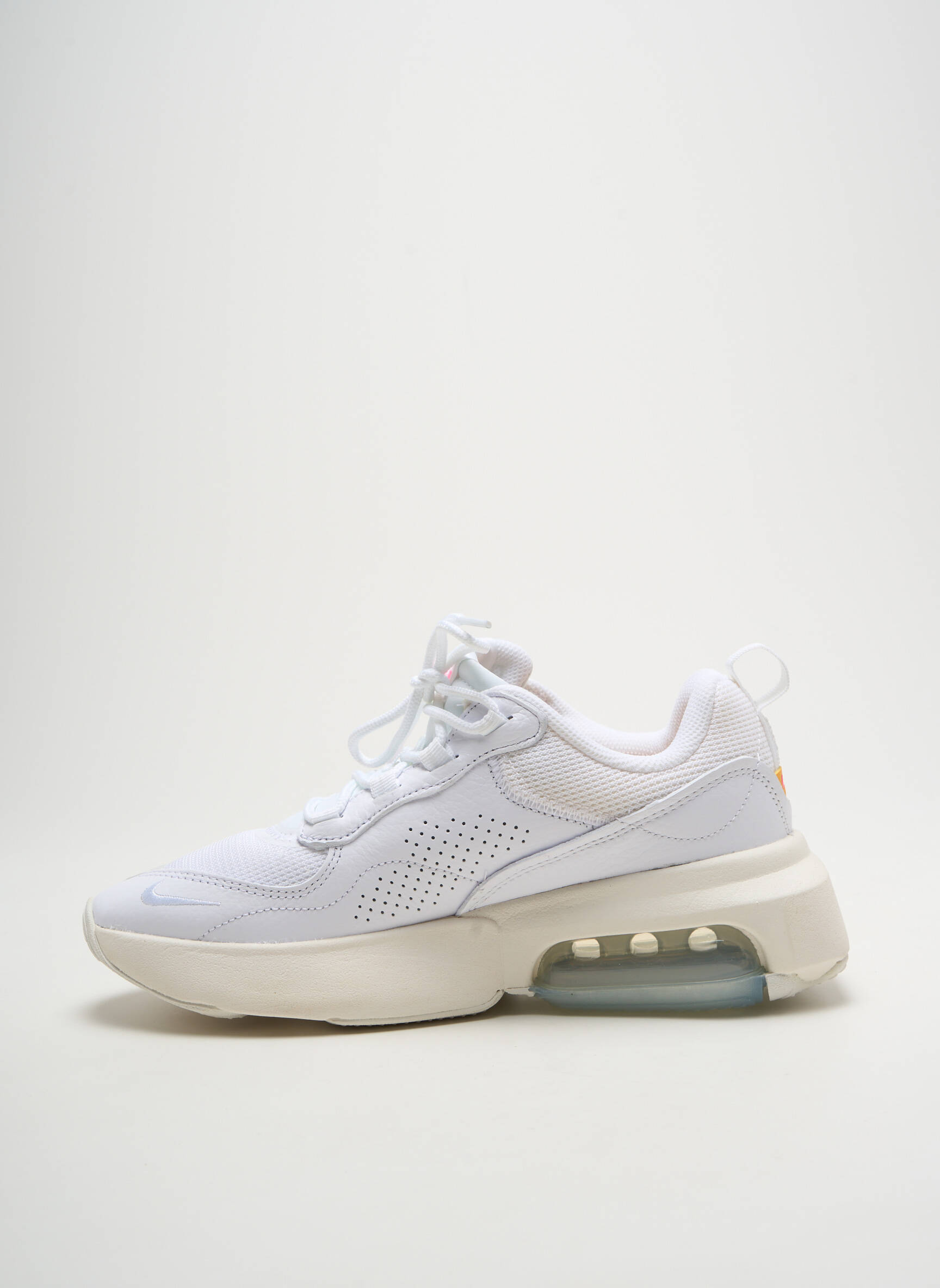 Bėgimo bateliai apvalus mygtukas kulnas nuo 4 iki 6 cm baltas NIKE moteris