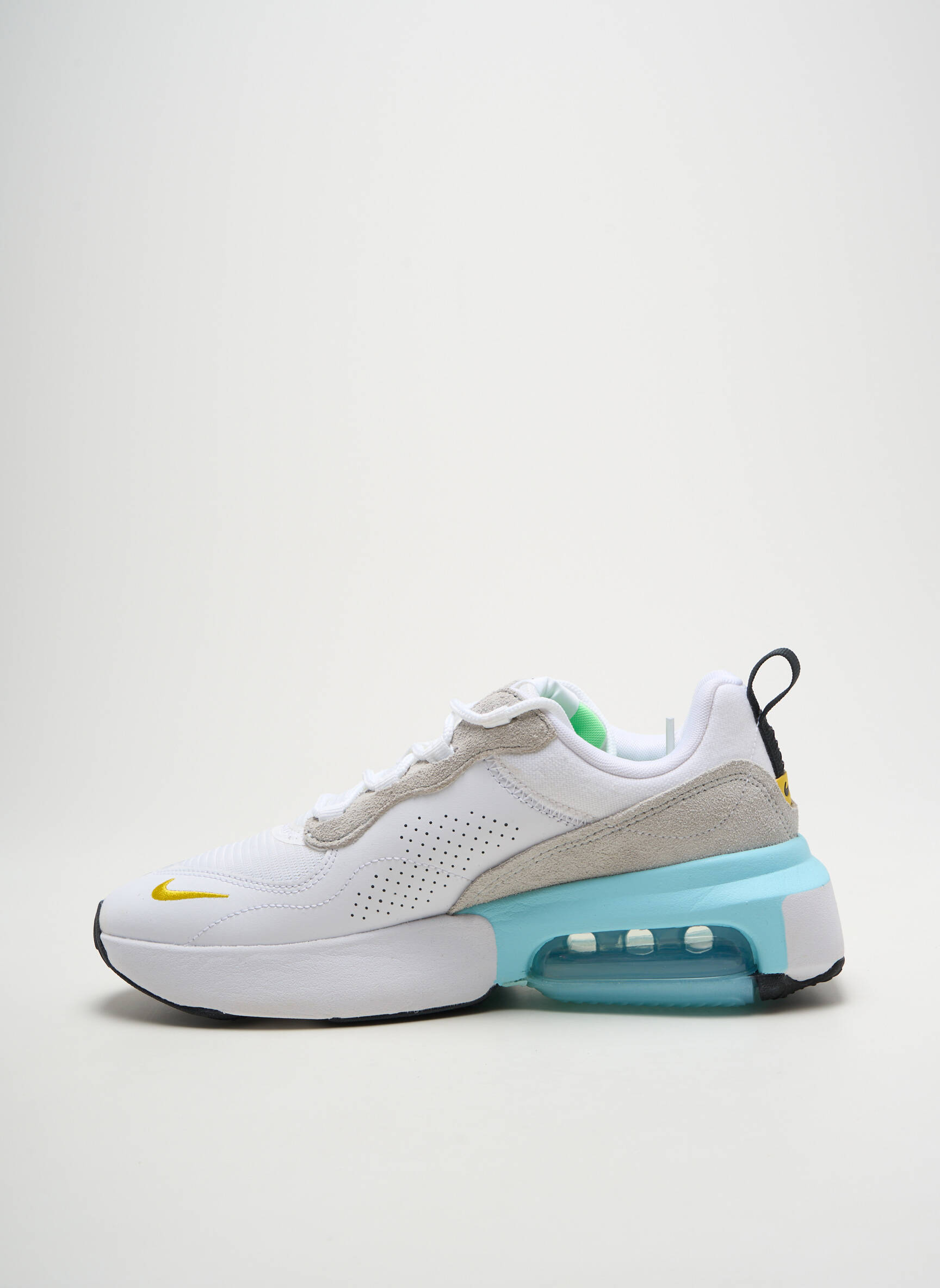 Bėgimo bateliai apvalus mygtukas kulnas nuo 4 iki 6 cm baltas NIKE moteris