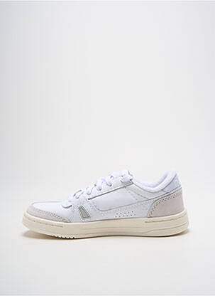 Bėgimo bateliai apvalus mygtukas plokščias kulnas iki 3 cm baltas REEBOK moteris