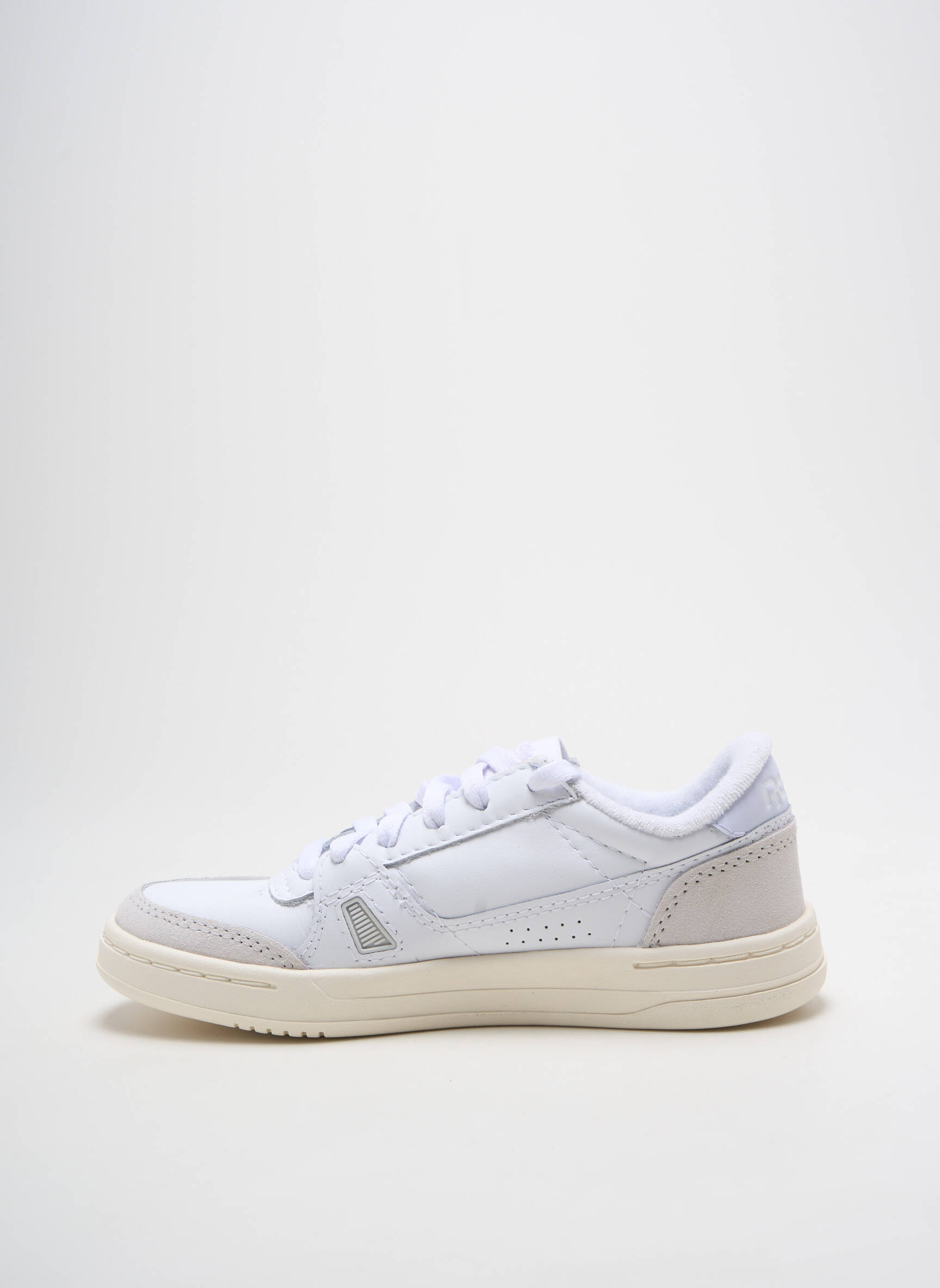 Bėgimo bateliai apvalus mygtukas plokščias kulnas iki 3 cm baltas REEBOK moteris