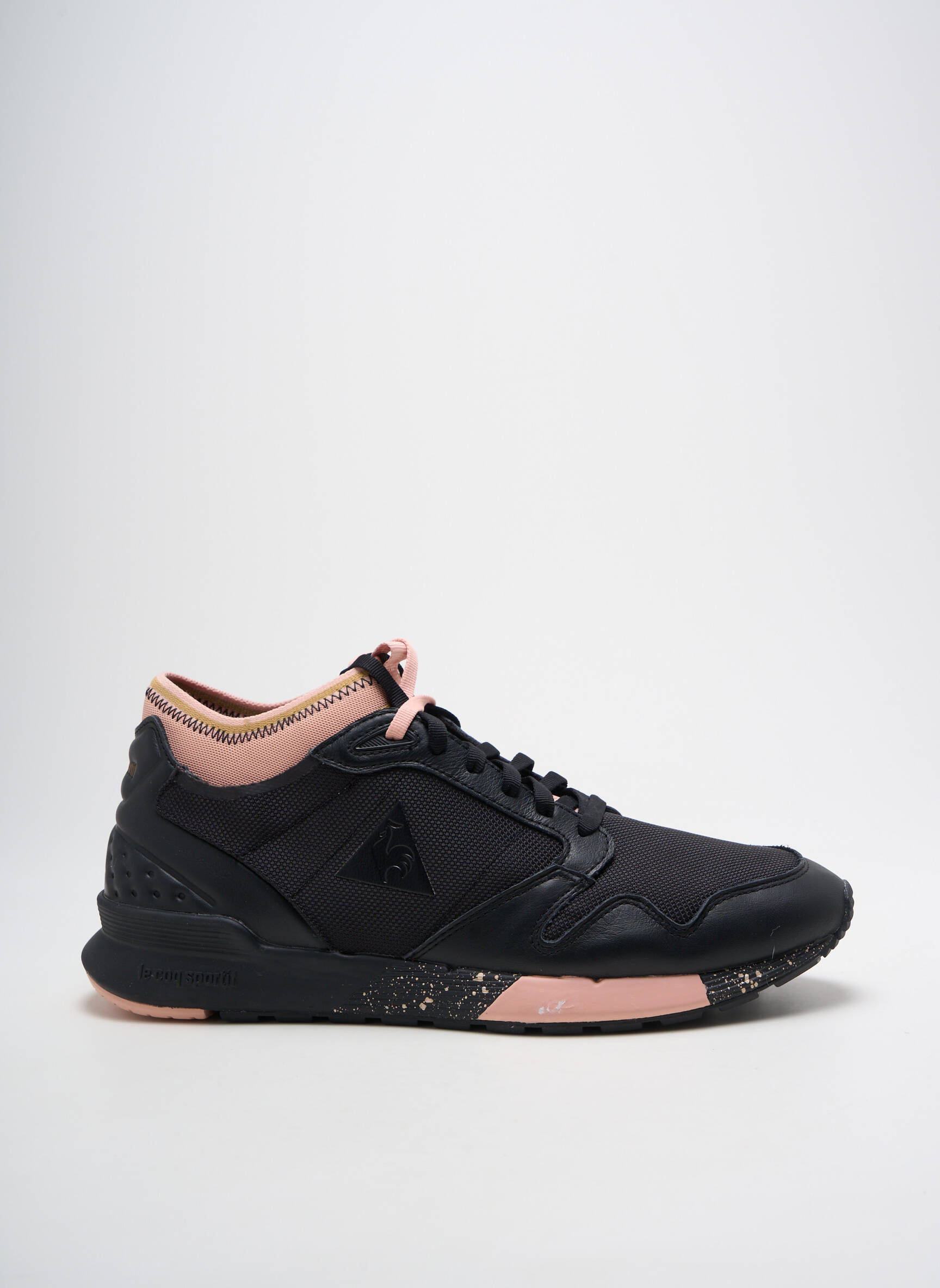 Bėgimo bateliai kompensuotas kulnas plokščias kulnas iki 3 cm juodas LE COQ SPORTIF moteris