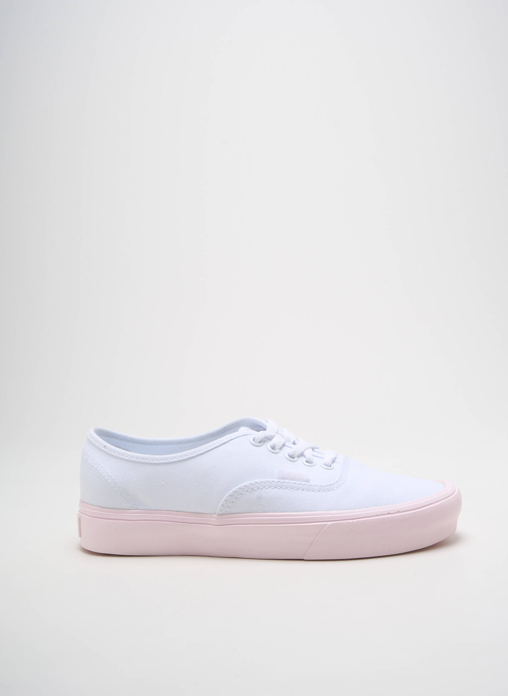 Bėgimo bateliai apvalus mygtukas plokščias kulnas iki 3 cm rožinė VANS moteris