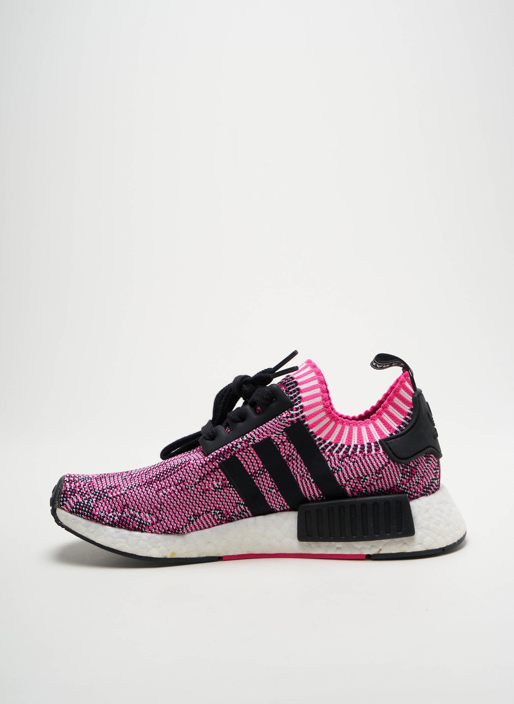 Bėgimo bateliai kompensuotas kulnas plokščias kulnas iki 3 cm rožinė ADIDAS moteris