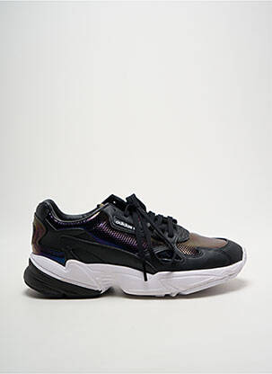 Bėgimo bateliai lygus audinys kulnas nuo 4 iki 6 cm juodas ADIDAS moteris