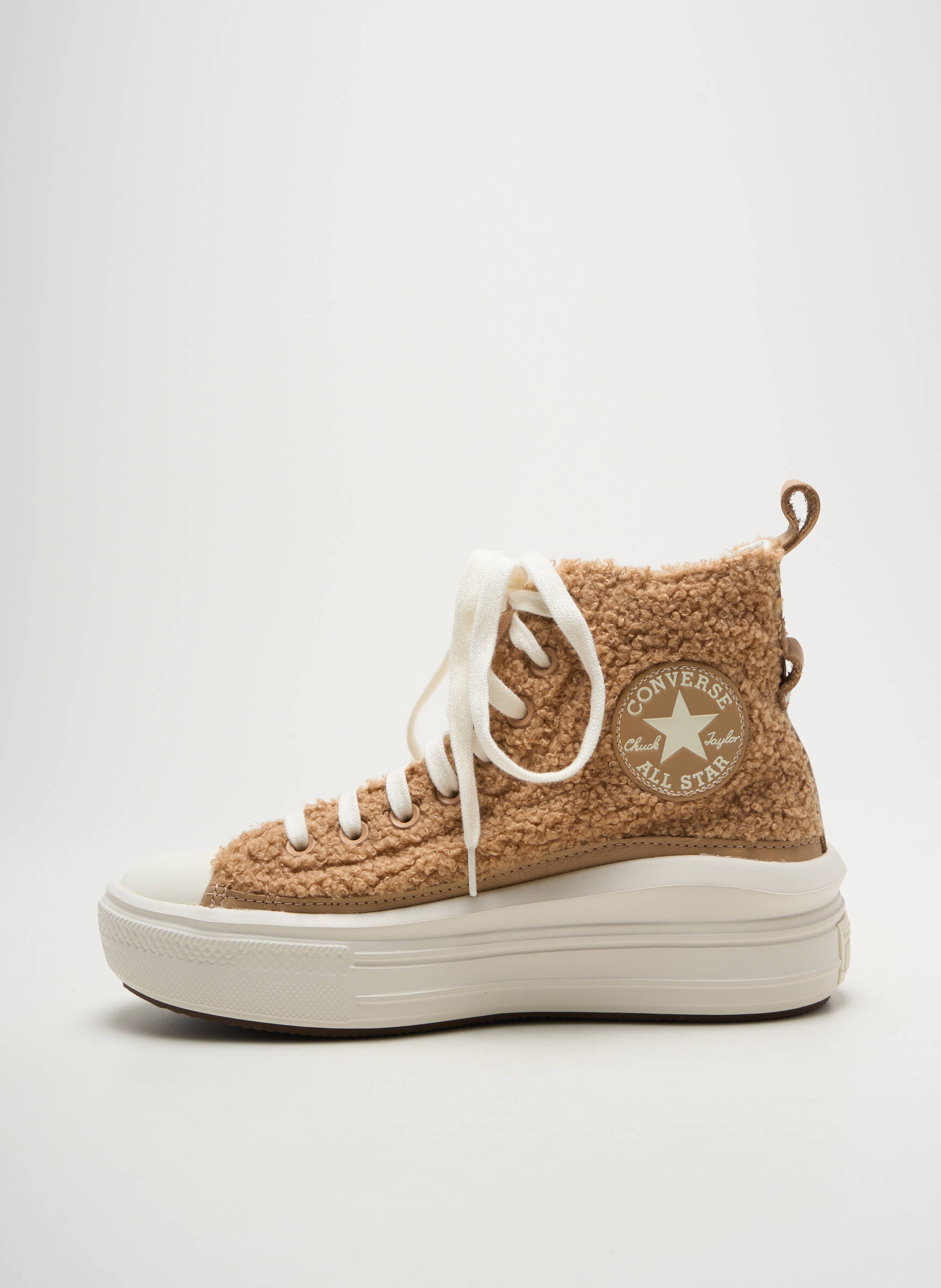 Bėgimo bateliai kompensuotas kulnas kulnas nuo 4 iki 6 cm rudas CONVERSE moteris