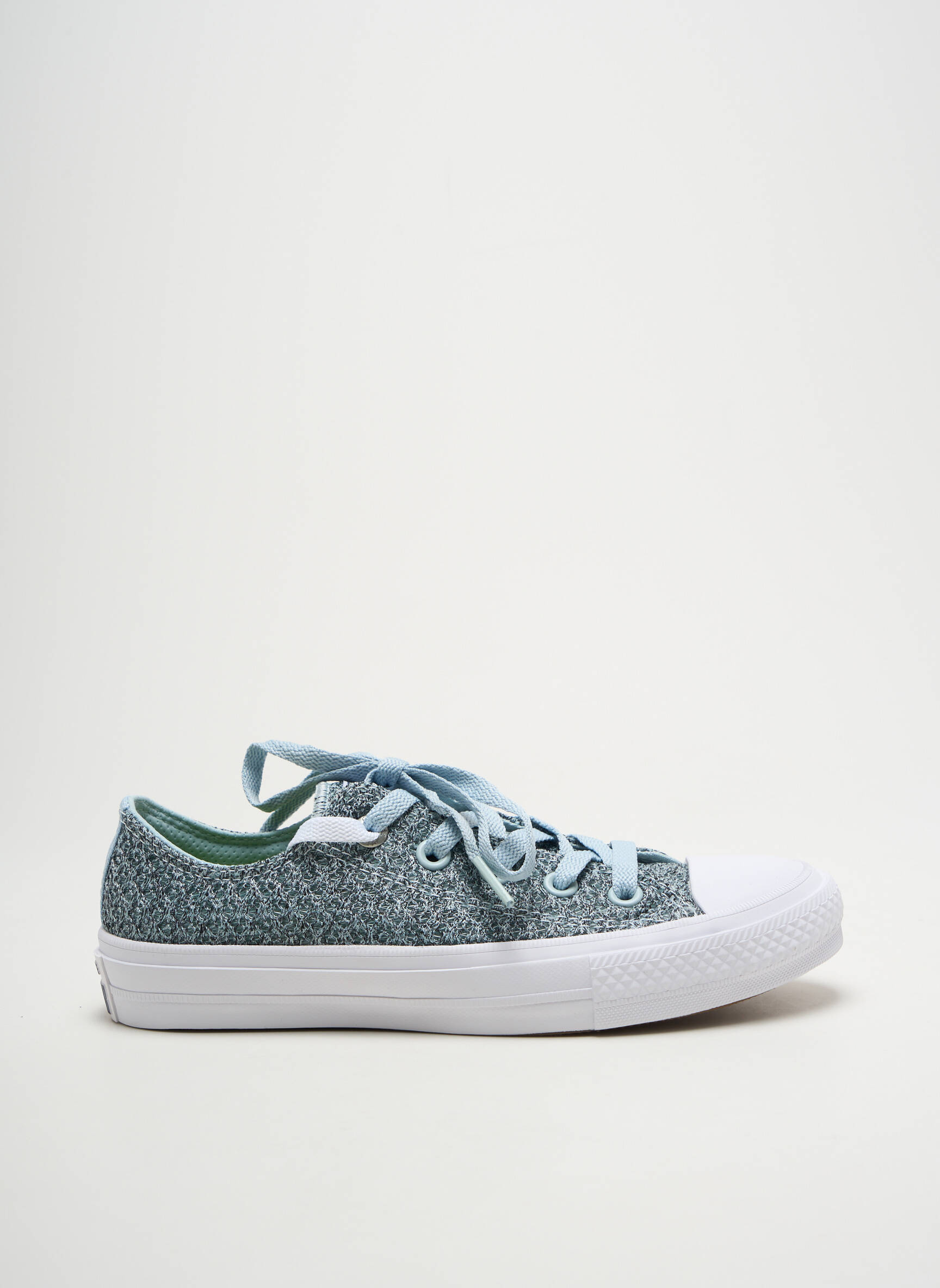 Bėgimo bateliai apvalus mygtukas plokščias kulnas iki 3 cm mėlyna CONVERSE moteris
