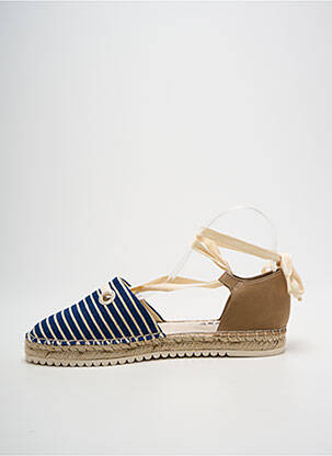 Espadrilės šnervių uždarymas plokščias kulnas iki 3 cm mėlyna ARMISTICE moteris