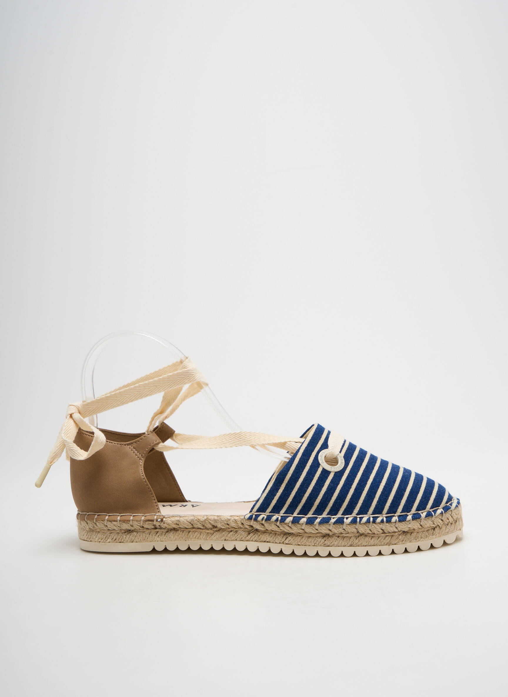 Espadrilės šnervių uždarymas plokščias kulnas iki 3 cm mėlyna ARMISTICE moteris