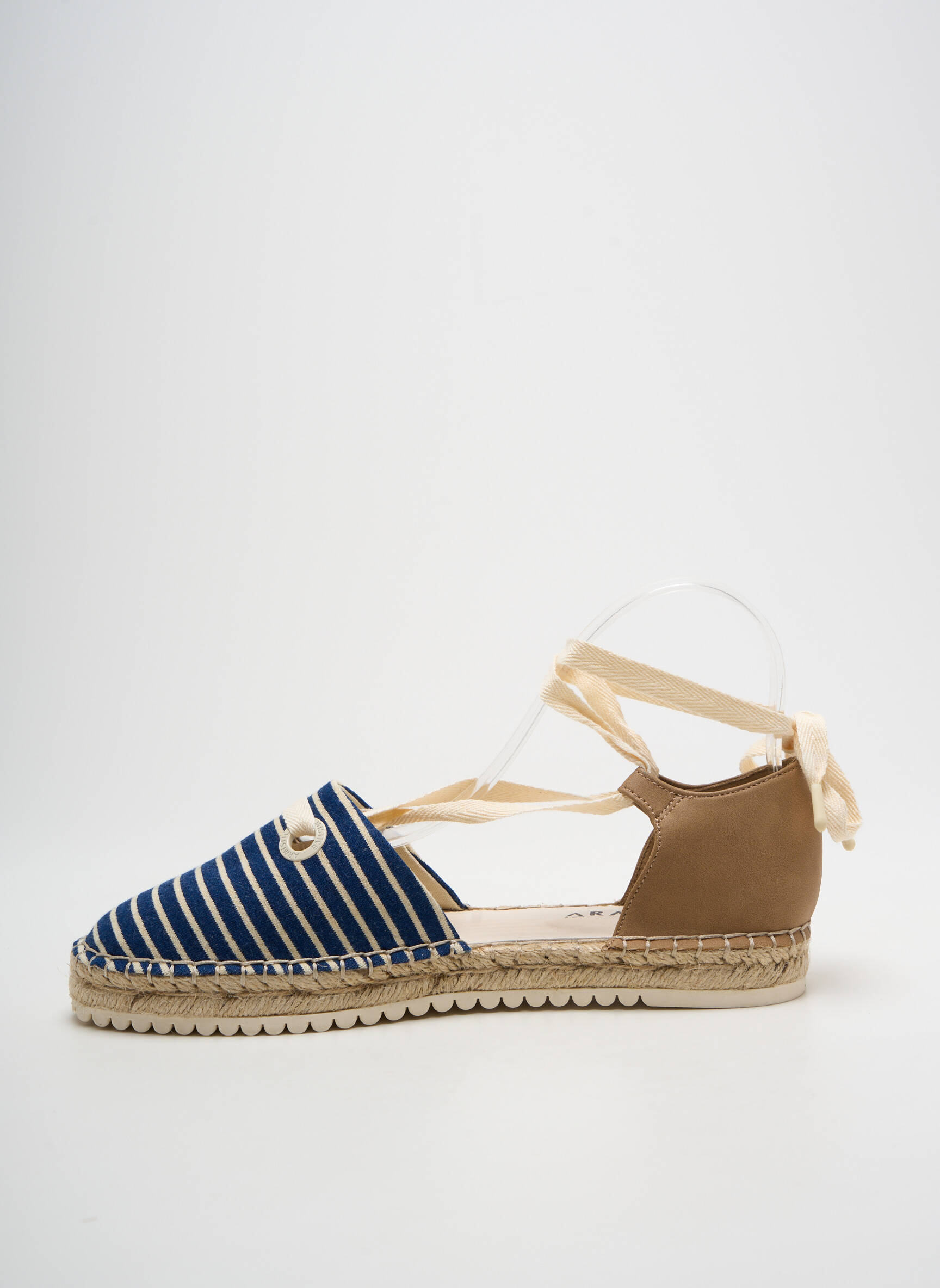 Espadrilės šnervių uždarymas plokščias kulnas iki 3 cm mėlyna ARMISTICE moteris