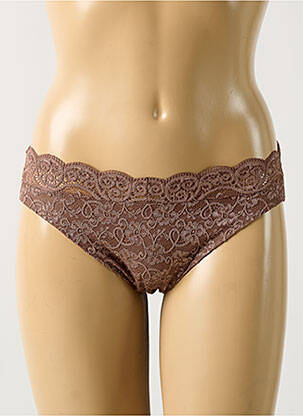 Kelnaitė satino efektas rudas TRIUMPH moteris