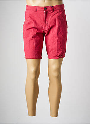Bermudas tiesi kirpimas raudona CAMBRIDGE vyras