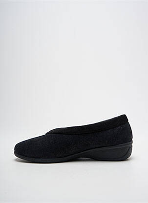 Bateliai/pantofliai apvalus mygtukas plokščias kulnas iki 3 cm juodas LA MAISON DE L'ESPADRILLE moteris