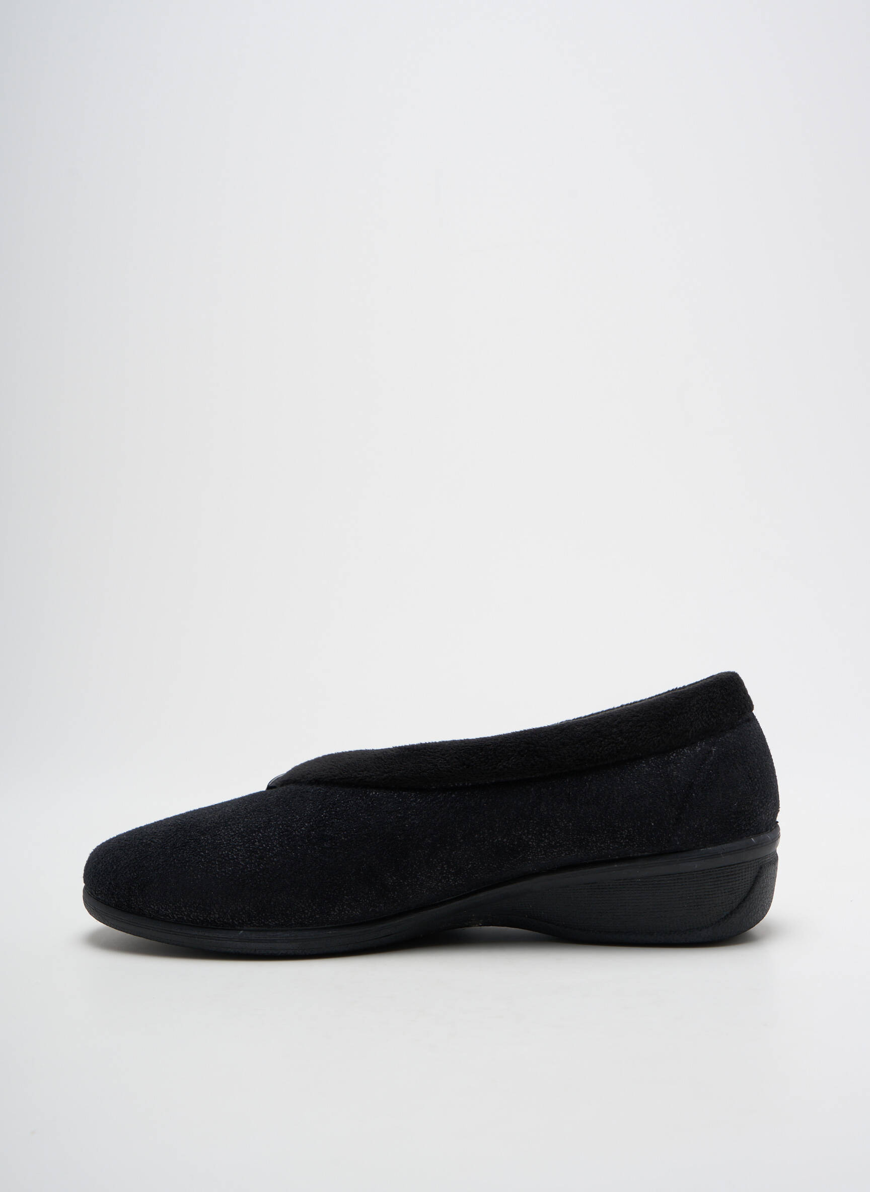 Bateliai/pantofliai apvalus mygtukas plokščias kulnas iki 3 cm juodas LA MAISON DE L'ESPADRILLE moteris