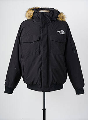 Parka ilgos rankovės su gobtuvu juodas THE NORTH FACE vyras