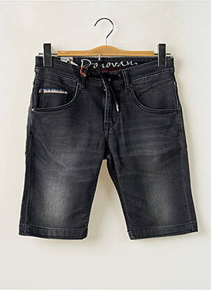 Bermudas denimo audinys juodas DONOVAN vyras