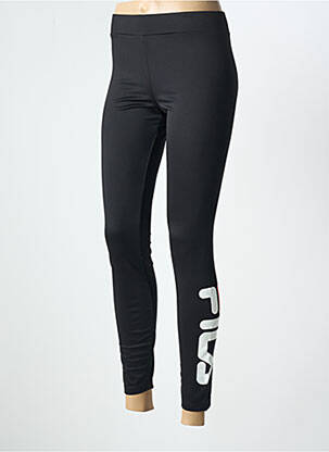 Legingas jersey audinys normala dydis juodas FILA moteris