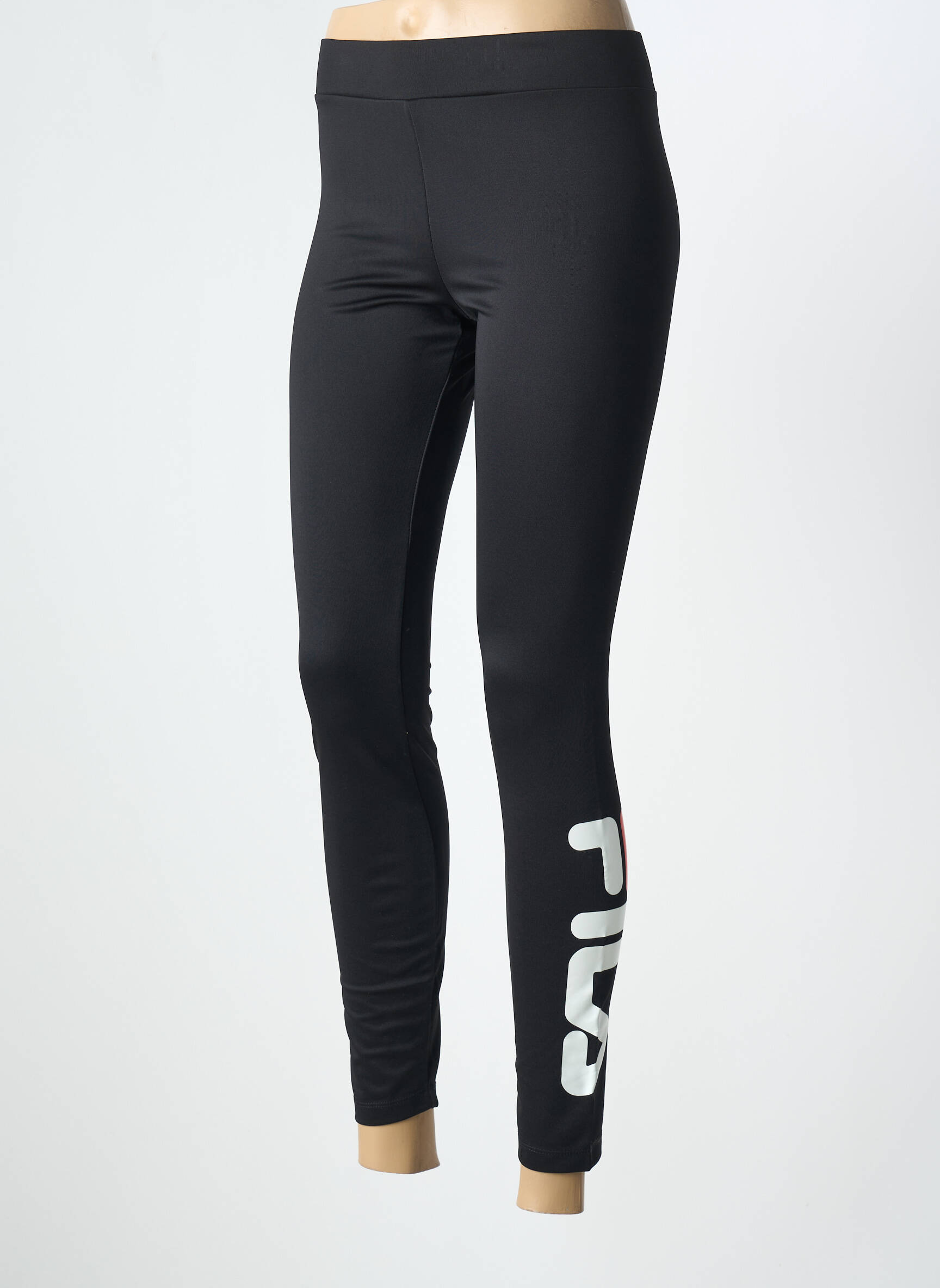 Legingas jersey audinys normala dydis juodas FILA moteris