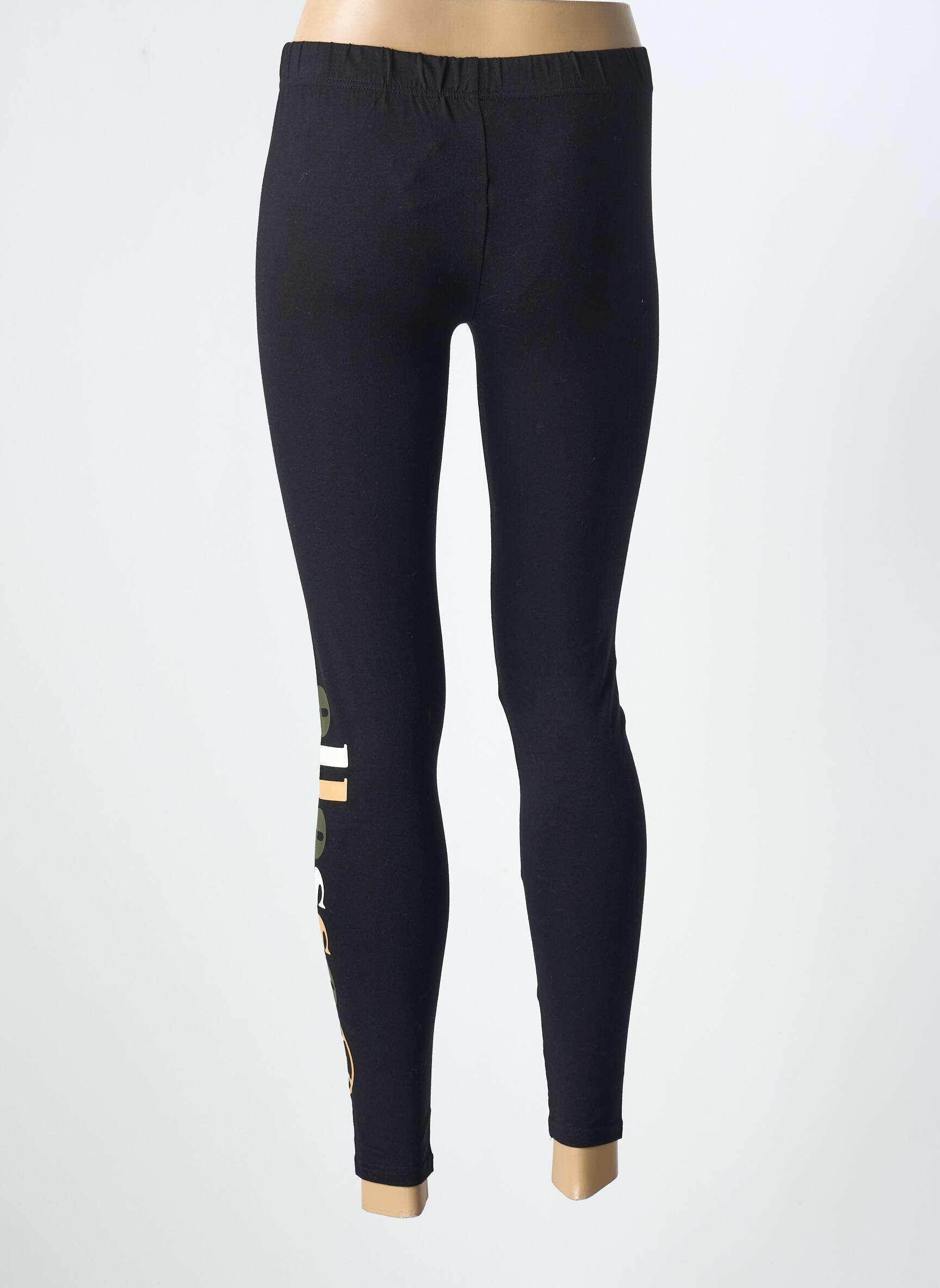 Legingas jersey audinys normala dydis juodas ELLESSE moteris