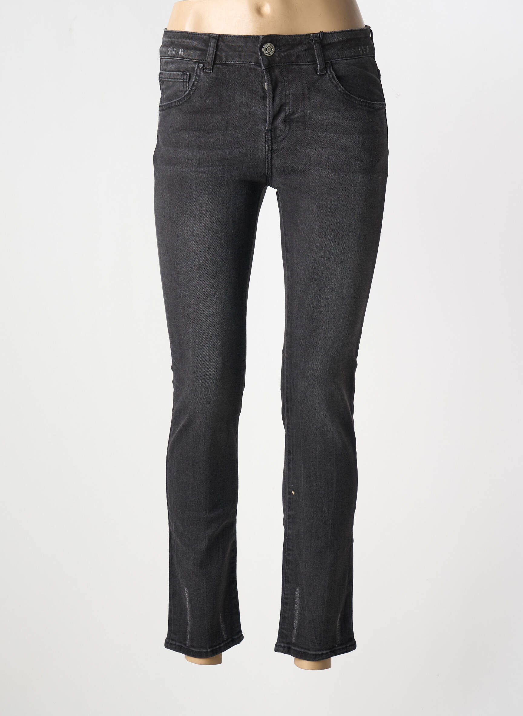 Lieknos džinsai tamprumas maža dydžio juodas HEARTLESS JEANS moteris