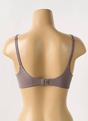Liemenėlė push-up liemenėlė su aukštu palaikymu push-up liemenėlė su aukštu palaikymu violetinis TRIUMPH moteris