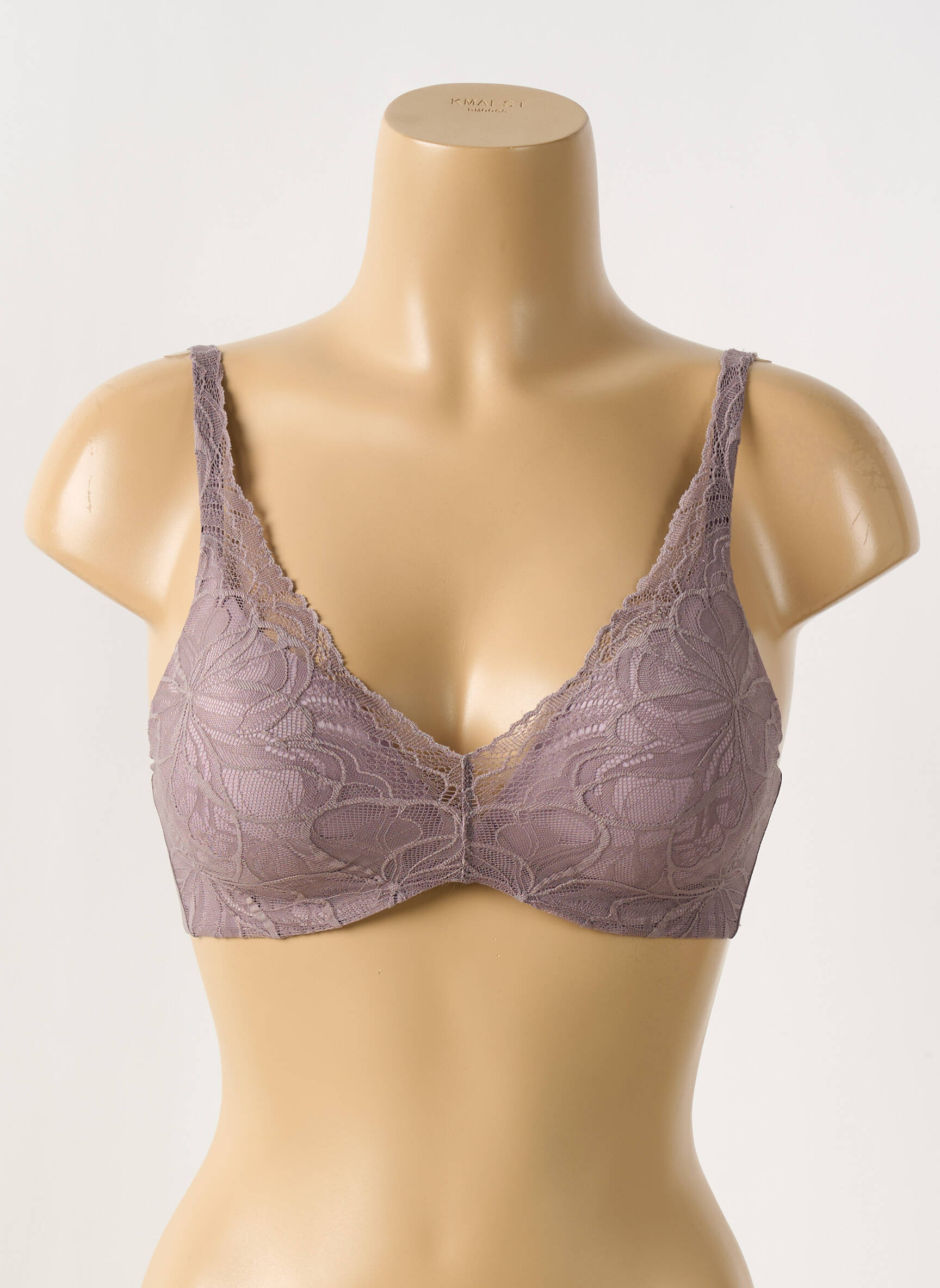 Liemenėlė push-up liemenėlė su aukštu palaikymu push-up liemenėlė su aukštu palaikymu violetinis TRIUMPH moteris
