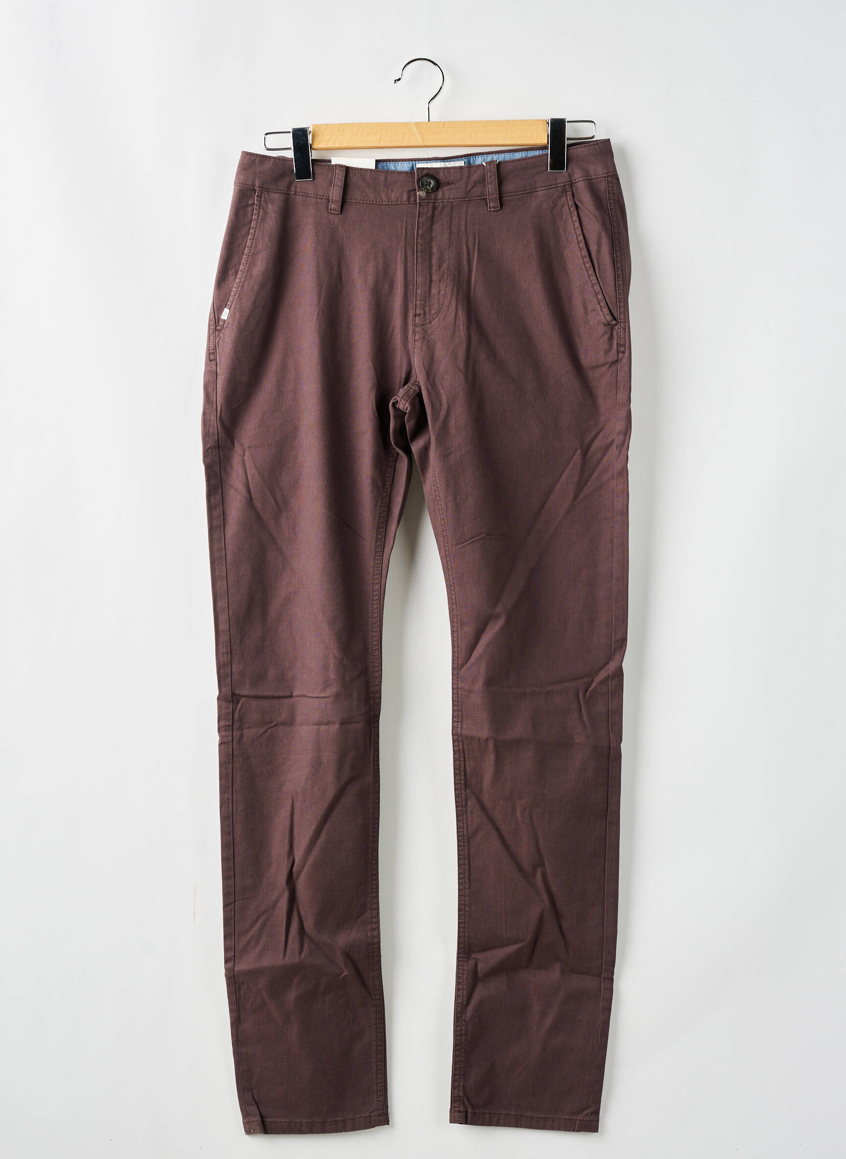 Chino kelnė raudona TOM TAILOR vyras