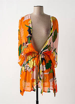 Kimono striukė oranžinė PAUL BRIAL moteris