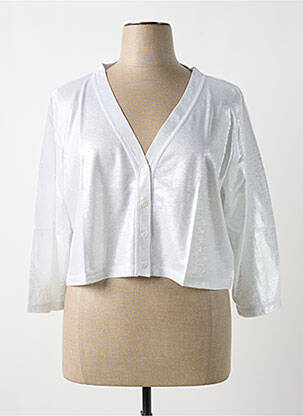 Bolero baltas MALOKA moteris