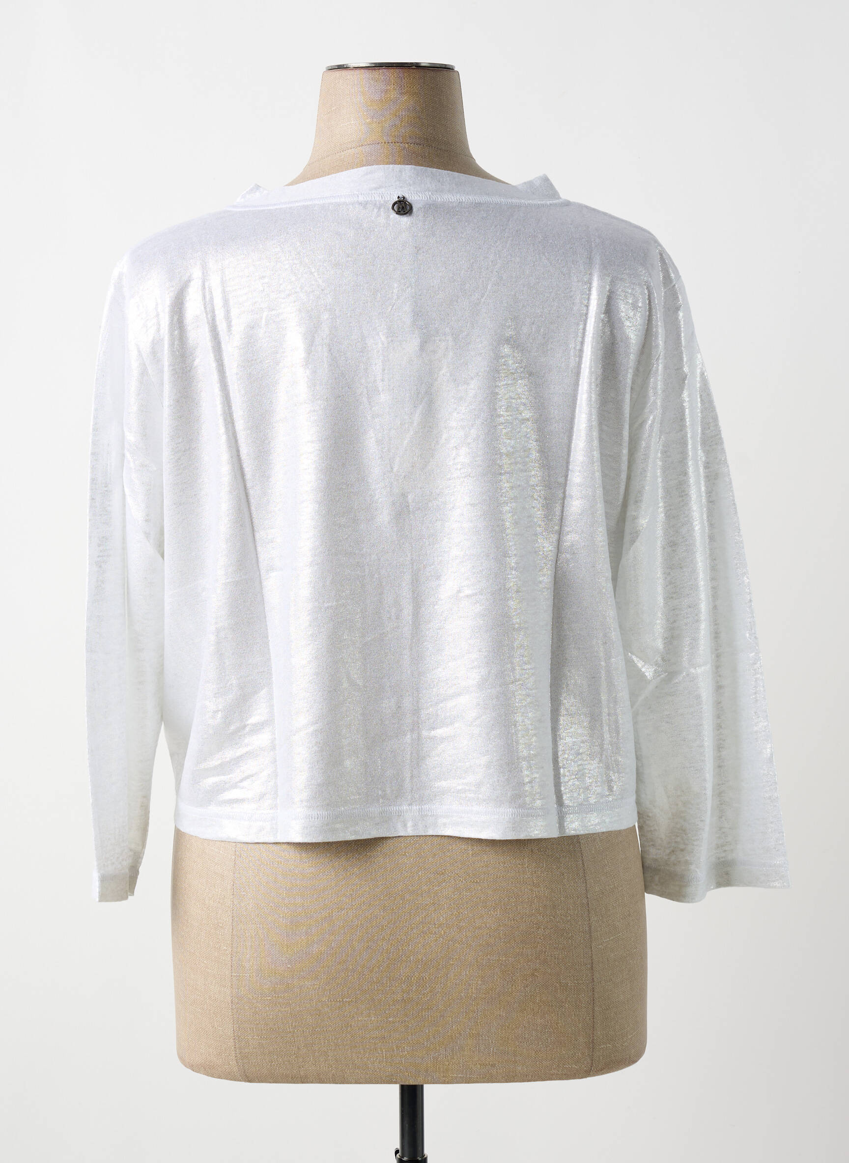 Bolero baltas MALOKA moteris