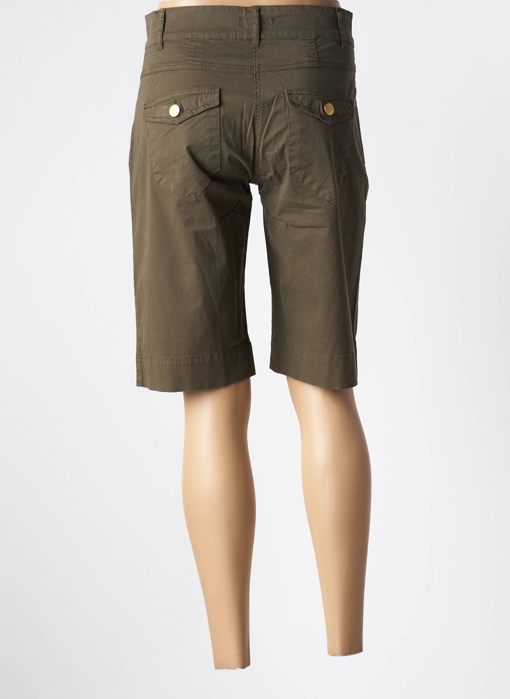 Bermudas kaki PAUL BRIAL moteris